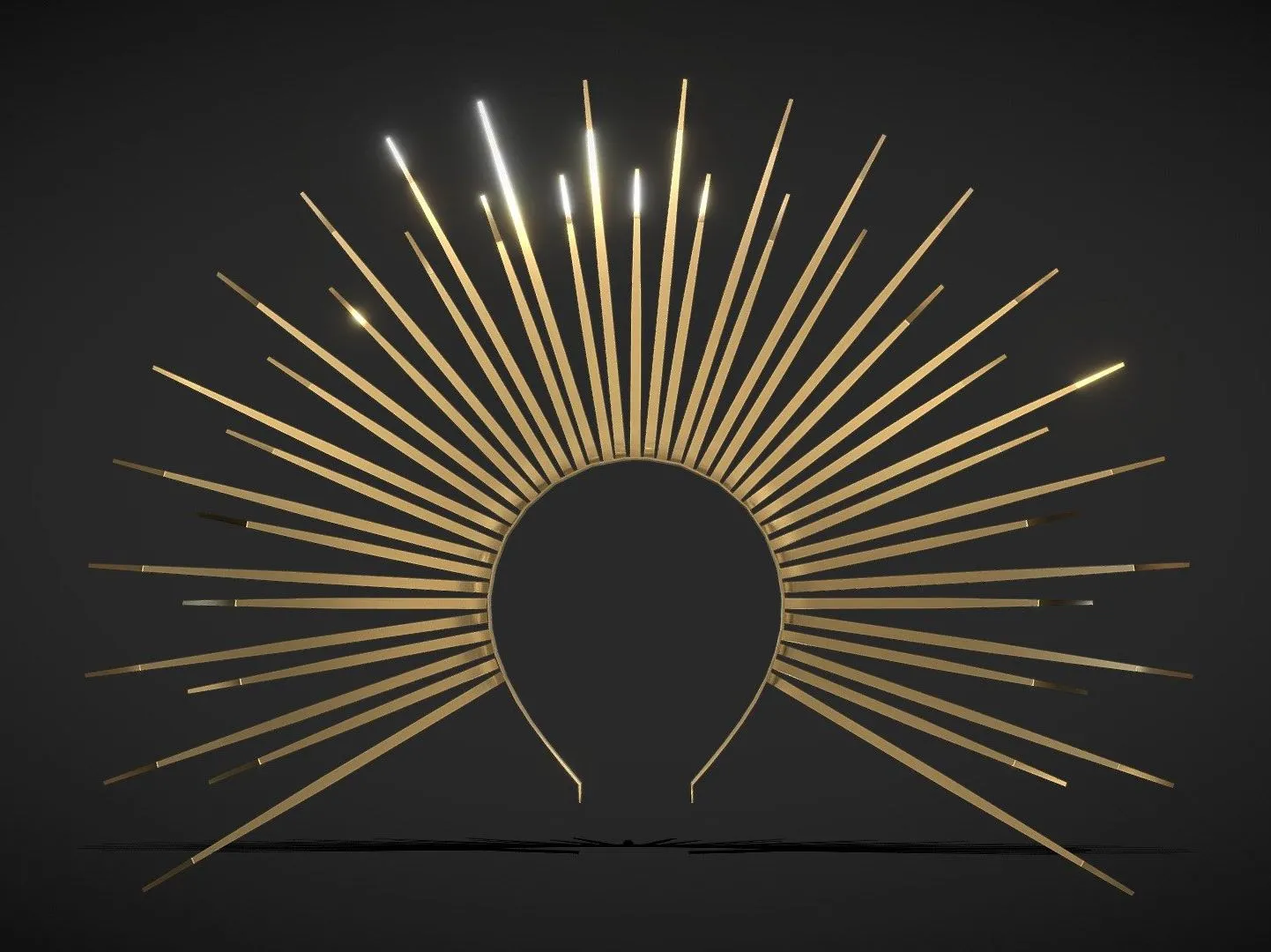 PBR Game 3D Models – Halo Crown Goddes Headband