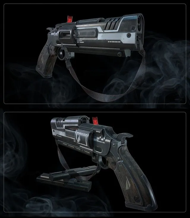 PBR Game 3D Models – Hand Cannon