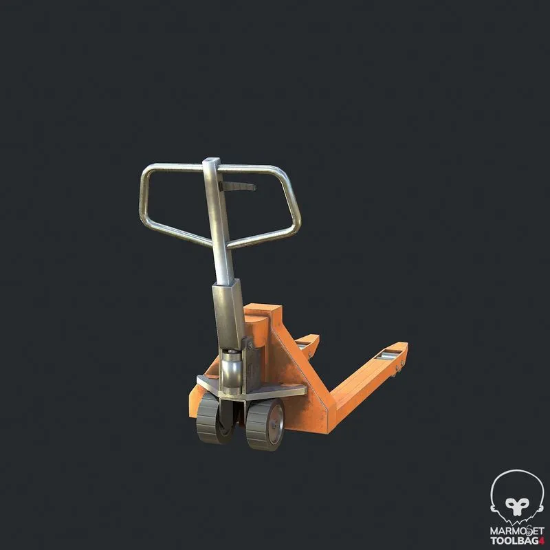 PBR Game 3D Models – Hand Pallet Truck – Transpalet