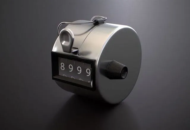 PBR Game 3D Models – Hand Tally Counter