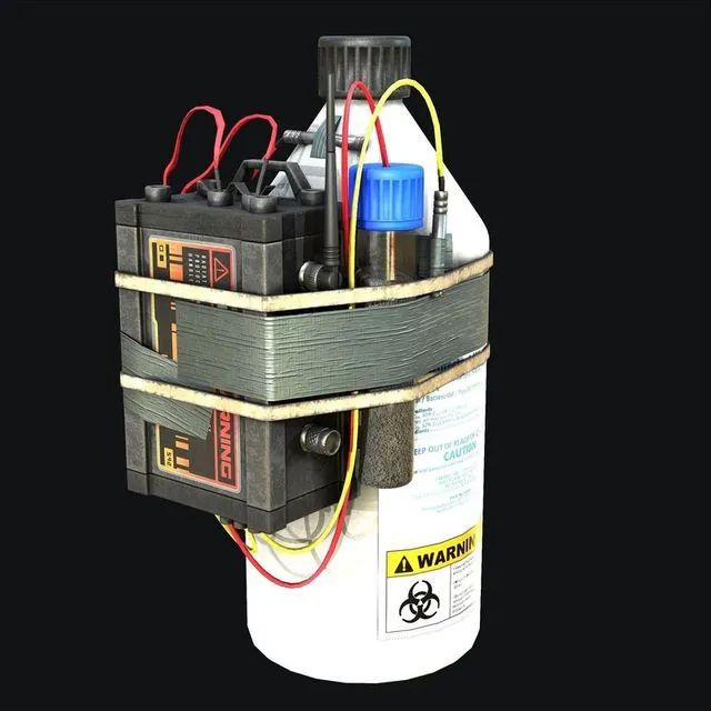 PBR Game 3D Models – Handmade Explasive