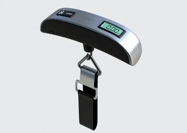 PBR Game 3D Models – Hanging Luggage Weight Scale