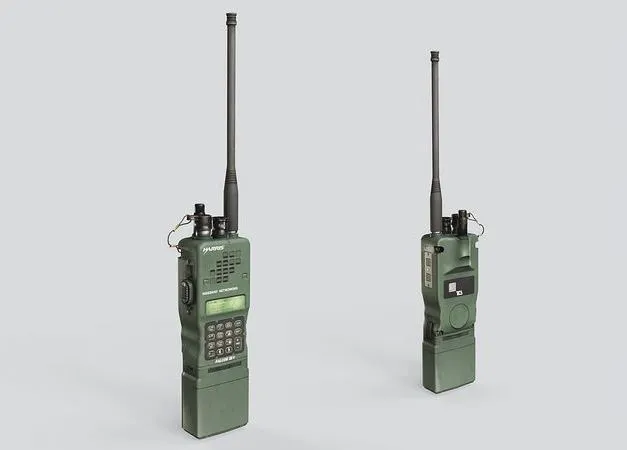 PBR Game 3D Models – Harris AN-PRC-152A Radio