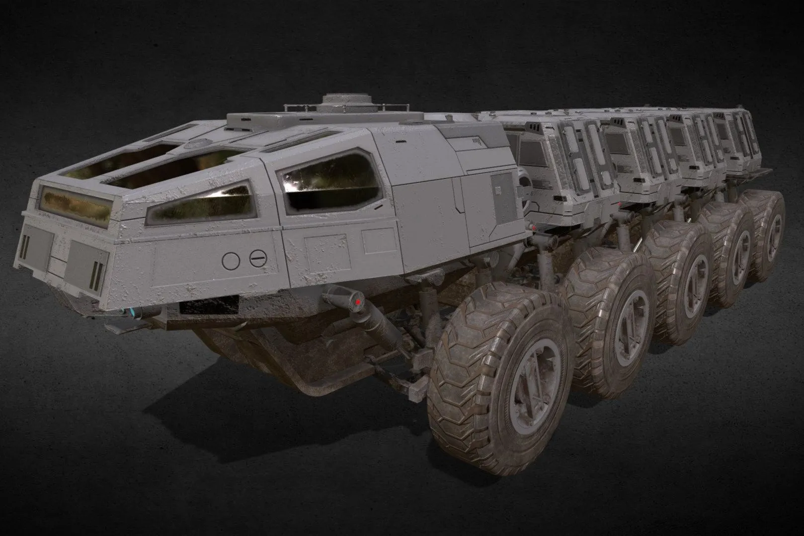 PBR Game 3D Models – Hcvw A92 Juggernaut 5