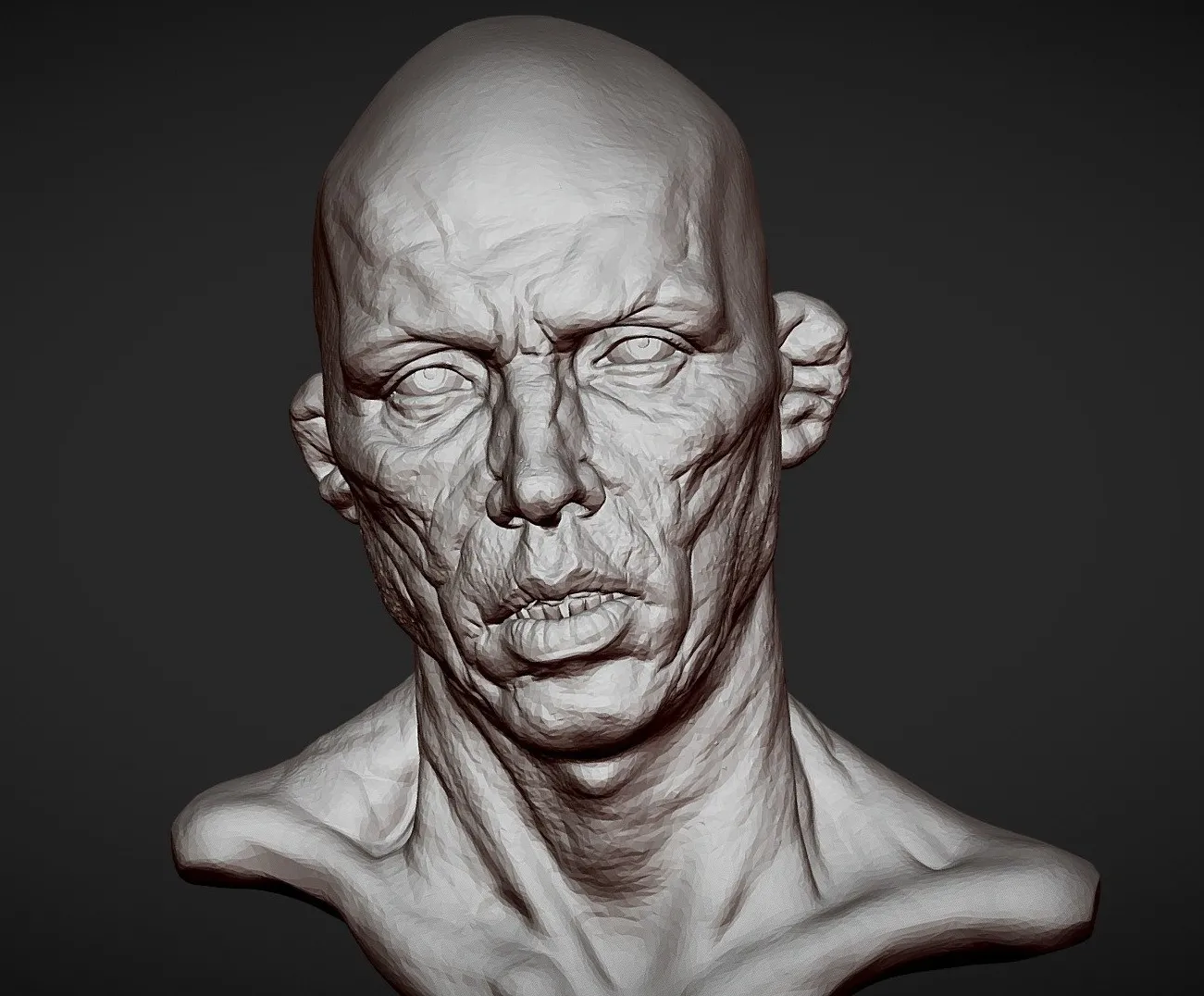 PBR Game 3D Models – Head 3 From Heads Bundle 2
