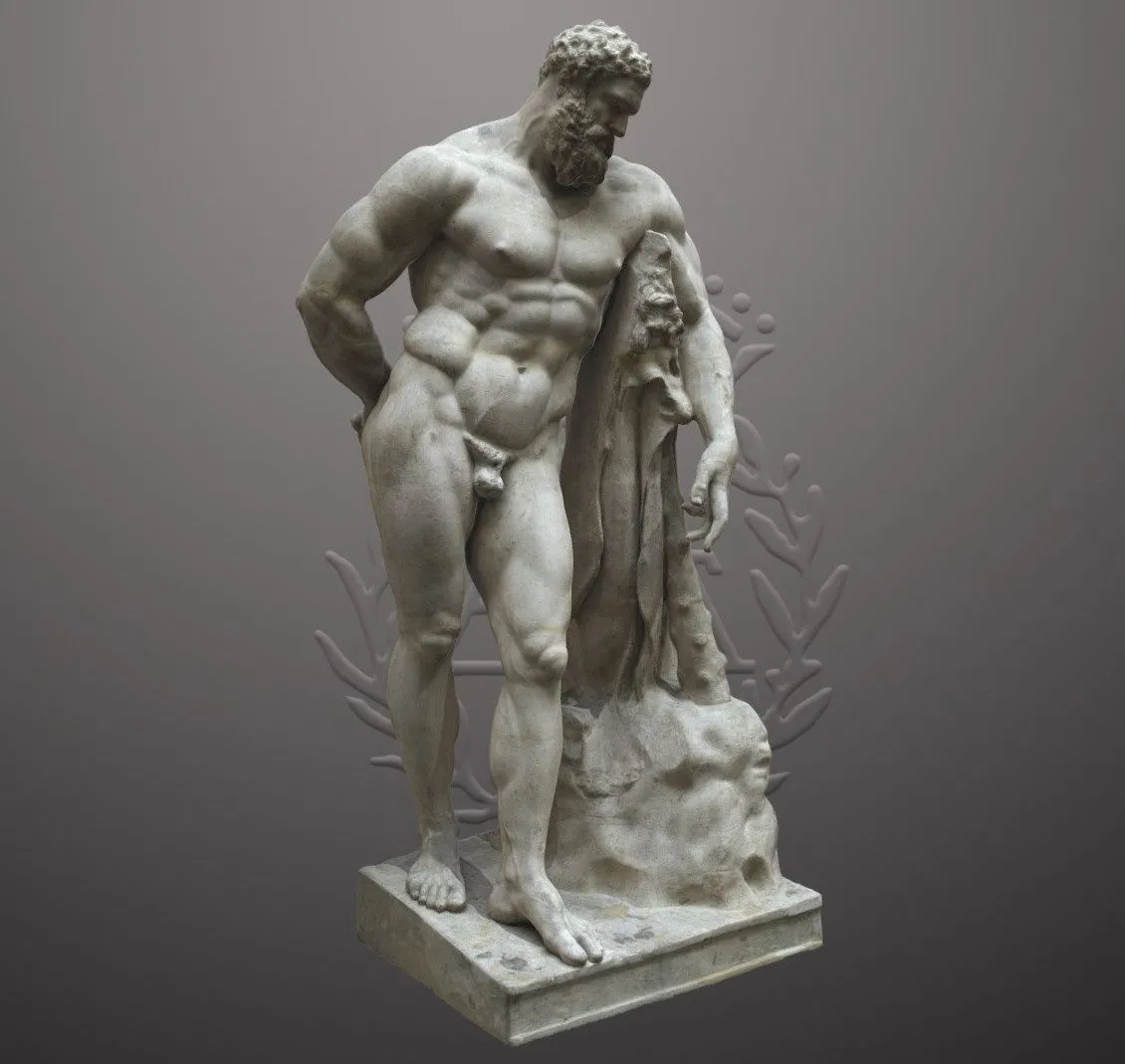 PBR Game 3D Models – Hercules Farnese