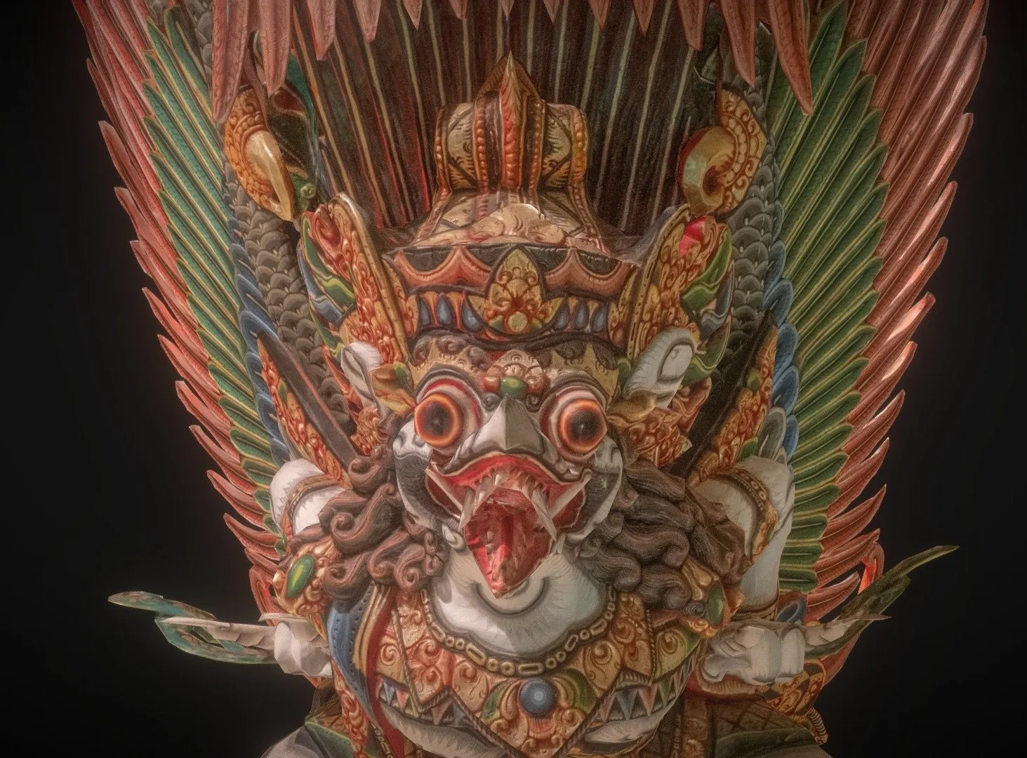 PBR Game 3D Models – Hindu God Garuda