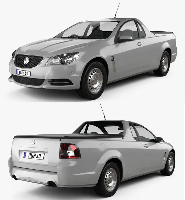 PBR Game 3D Models – Holden Commodore Evoke ute 2013