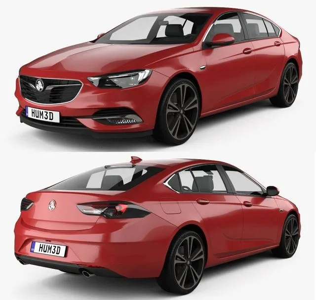 PBR Game 3D Models – Holden Commodore ZB 2017