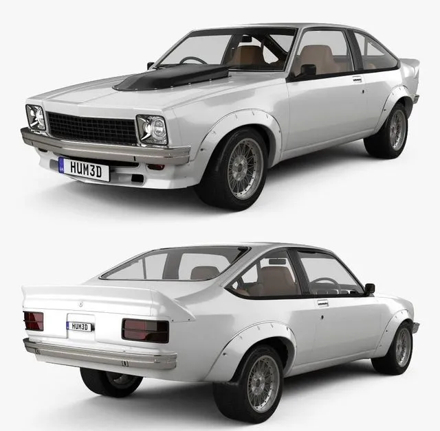 PBR Game 3D Models – Holden Torana A9X with HQ interior 1977