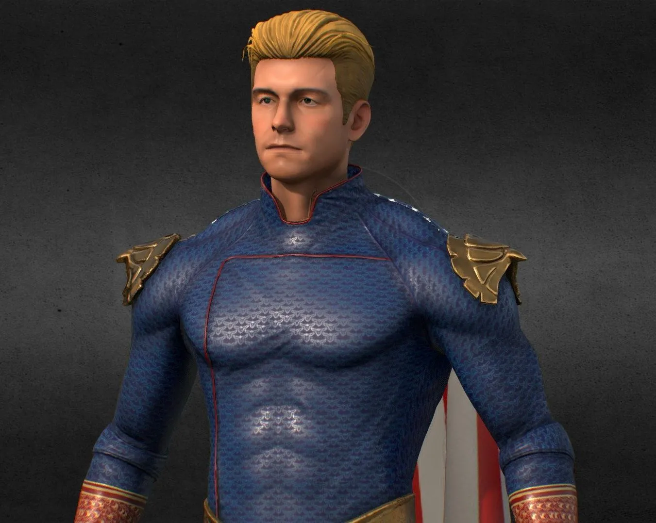 PBR Game 3D Models – Homelander The Boys