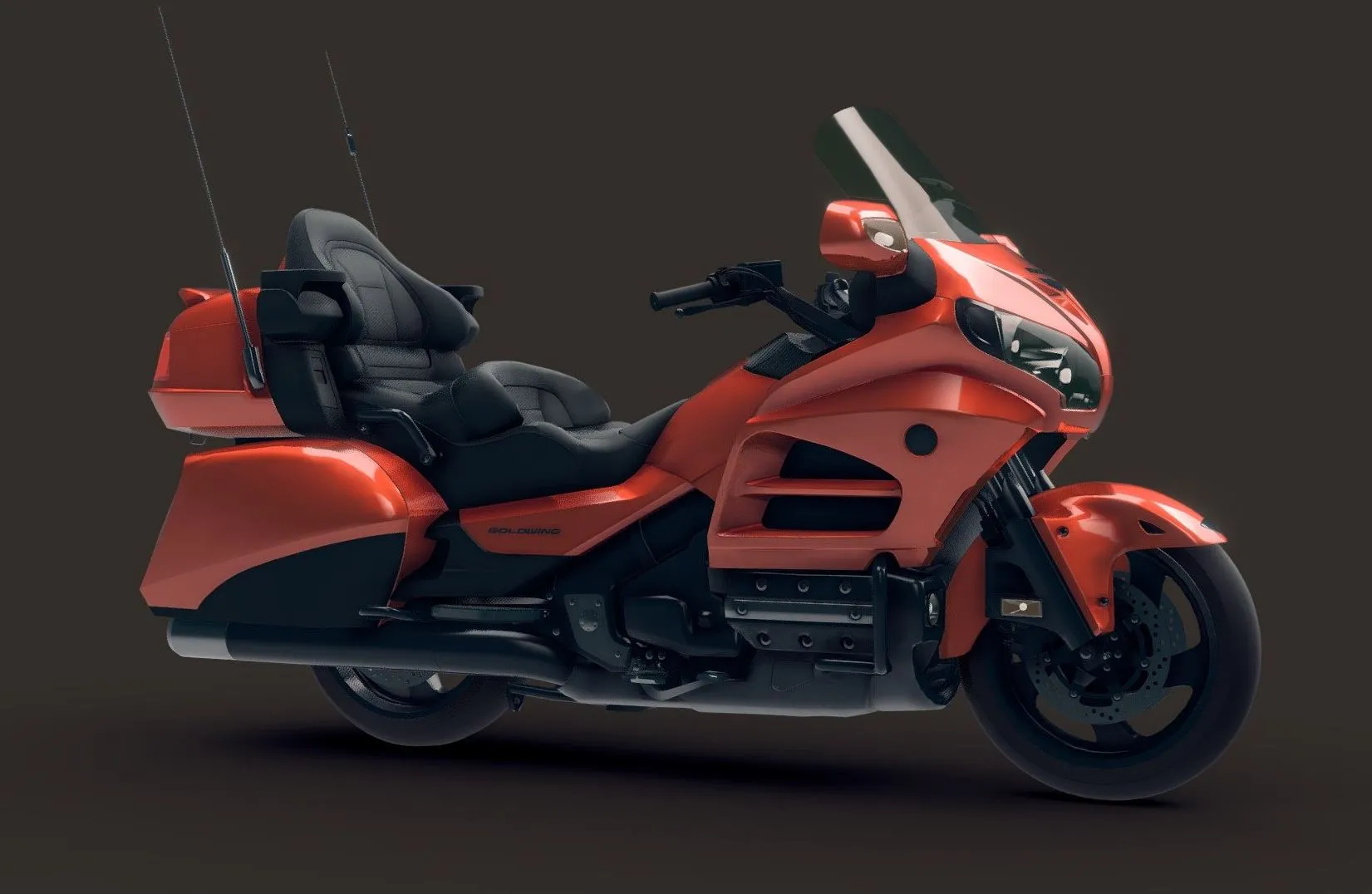 PBR Game 3D Models – Honda Gold Wing