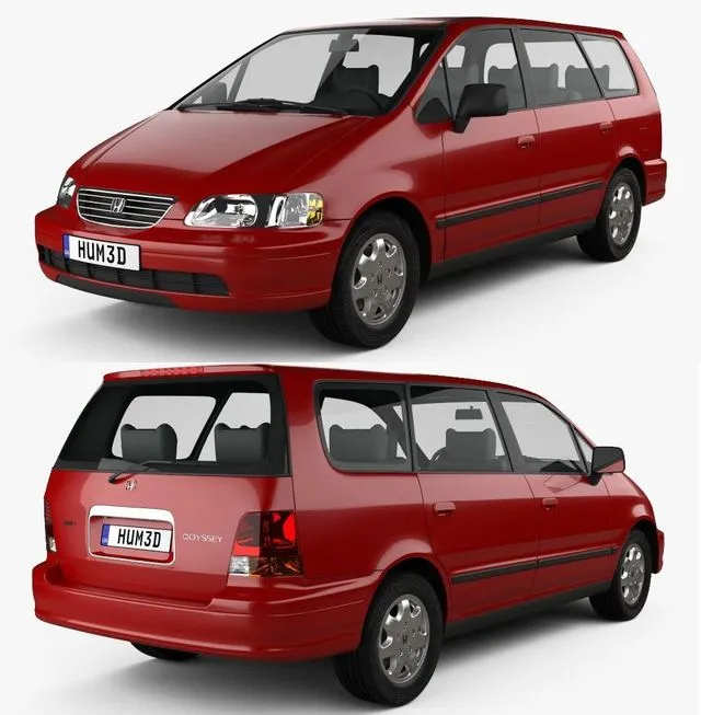PBR Game 3D Models – Honda Odyssey (RA1) 1994