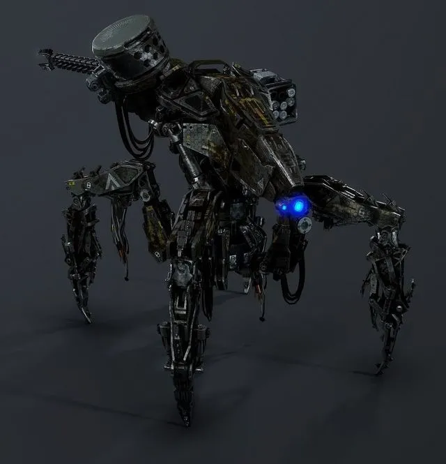 PBR Game 3D Models – Horizon Zero Dawn – Corruptor