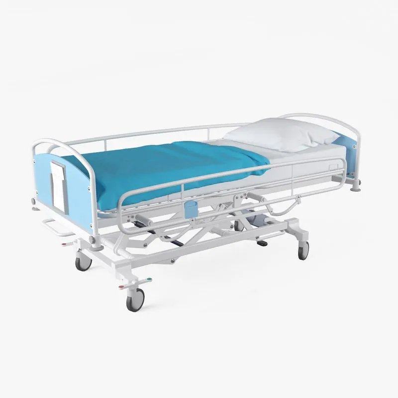 PBR Game 3D Models – Hospital Bed v2