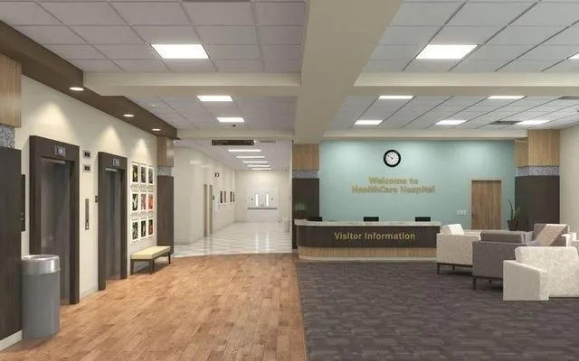 PBR Game 3D Models – Hospital Lobby