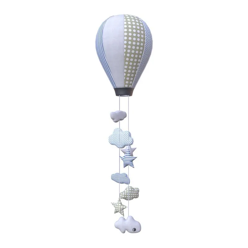 PBR Game 3D Models – Hot air balloon baby mobile