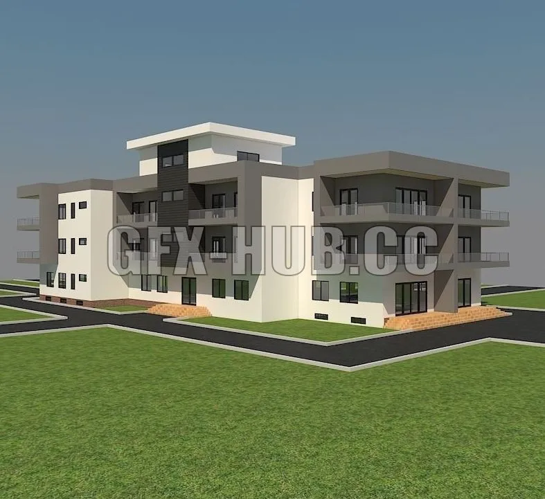 PBR Game 3D Models – House