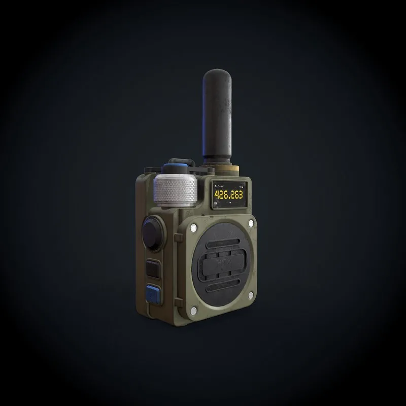 PBR Game 3D Models – HTX LABS Walkie-Talkie