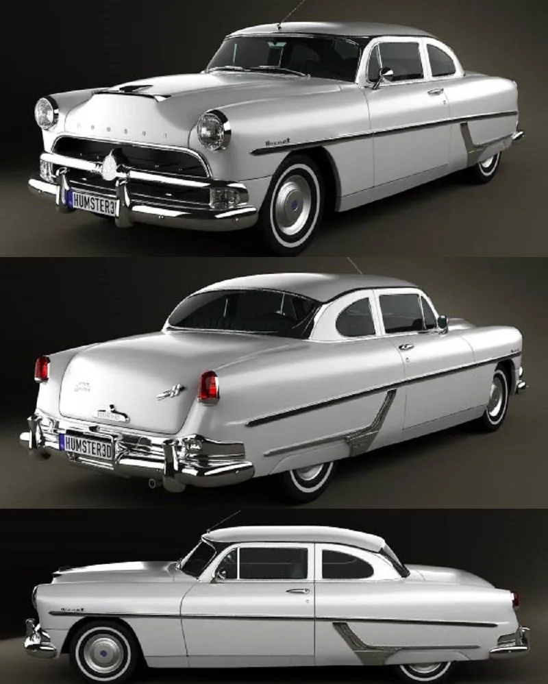 PBR Game 3D Models – Hudson Hornet 2-door 1954