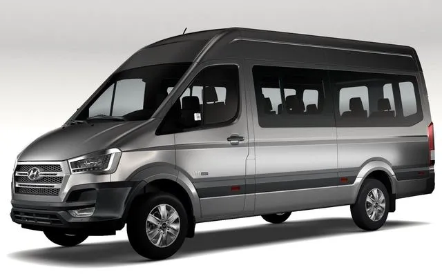PBR Game 3D Models – Hyundai H350 Passenger Van 2014