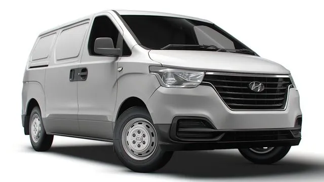 PBR Game 3D Models – Hyundai iLoad 2023 bus korean