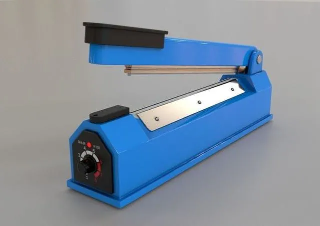 PBR Game 3D Models – Impulse Heat Sealer Machine – Plastic Bag Sealer