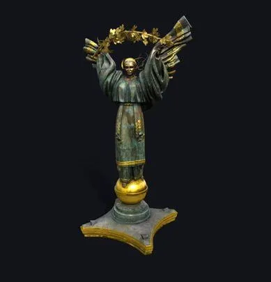 PBR Game 3D Models – Independence Monument, Kyiv (Updated 03.22.20)