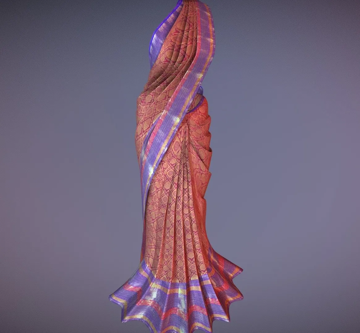 PBR Game 3D Models – Indian Saree