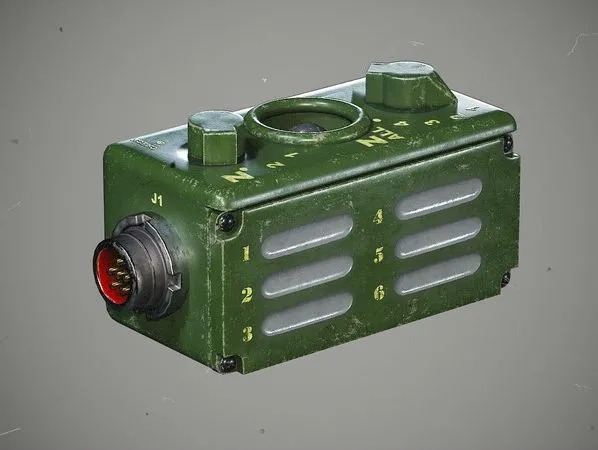 PBR Game 3D Models – Industrial Switch