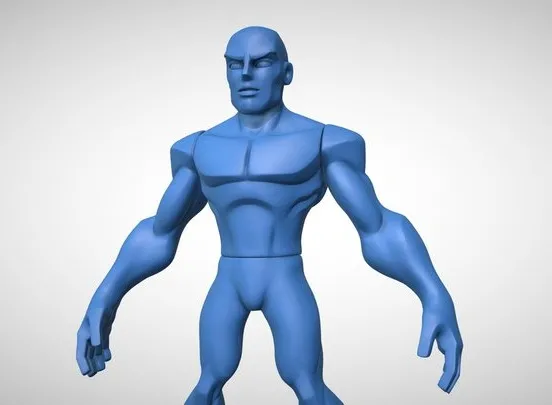 PBR Game 3D Models – Infinidude Base Model