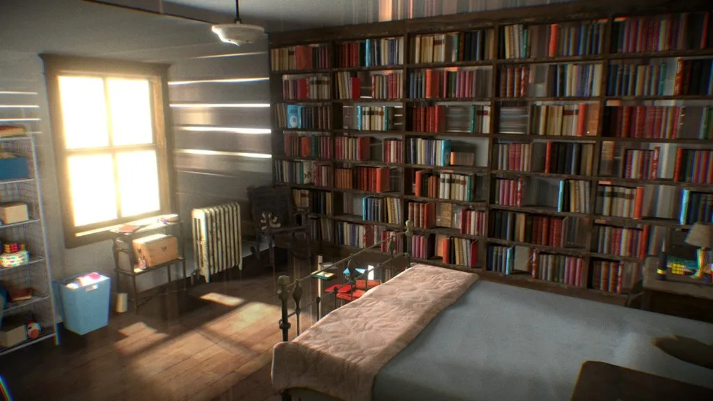 PBR Game 3D Models – Interstellar Tesseract Scene Final