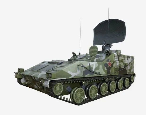 PBR Game 3D Models – Iron Dove Jammer PGZ-95 MCP Tank