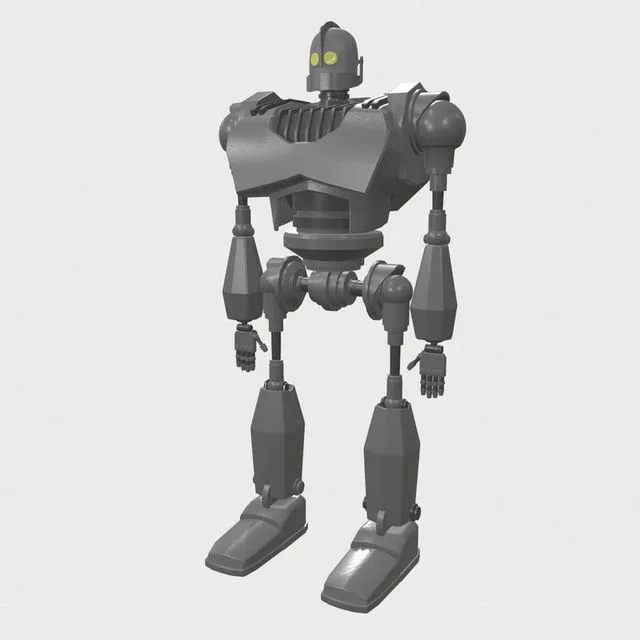 PBR Game 3D Models – Iron giant