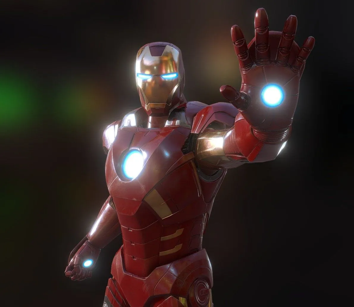 PBR Game 3D Models – Ironman Mk7