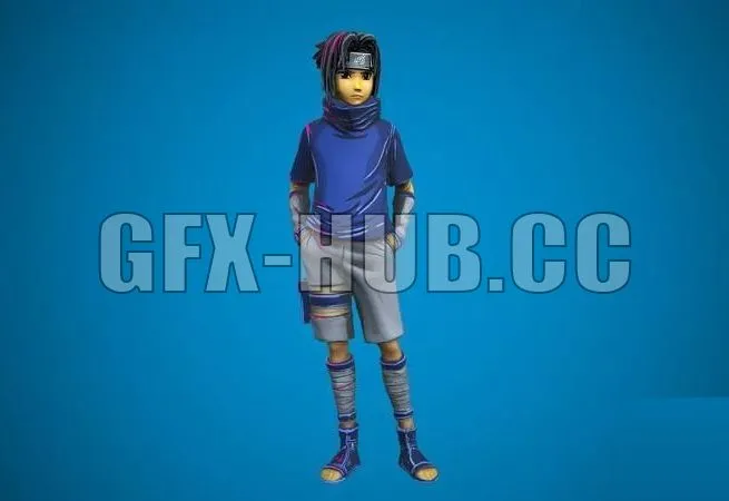 PBR Game 3D Models – Itachi