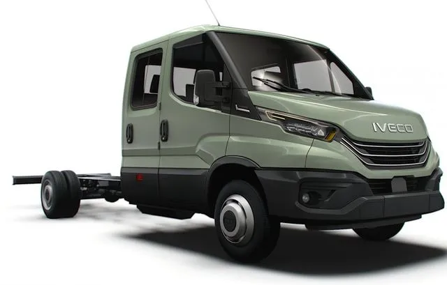 PBR Game 3D Models – Iveco Daily Crew Cab L5 Chassis 2024