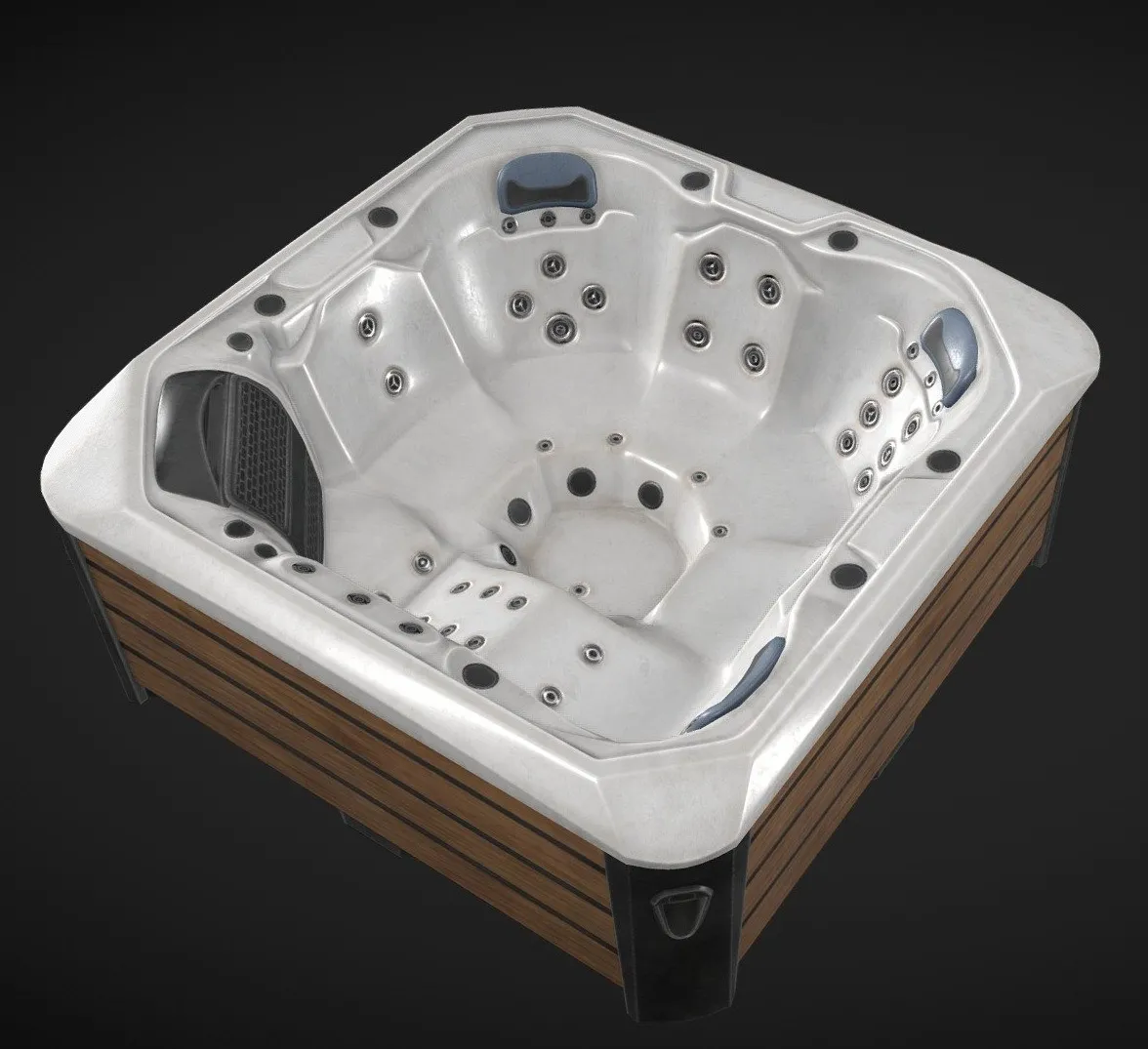 PBR Game 3D Models – Jacuzzi