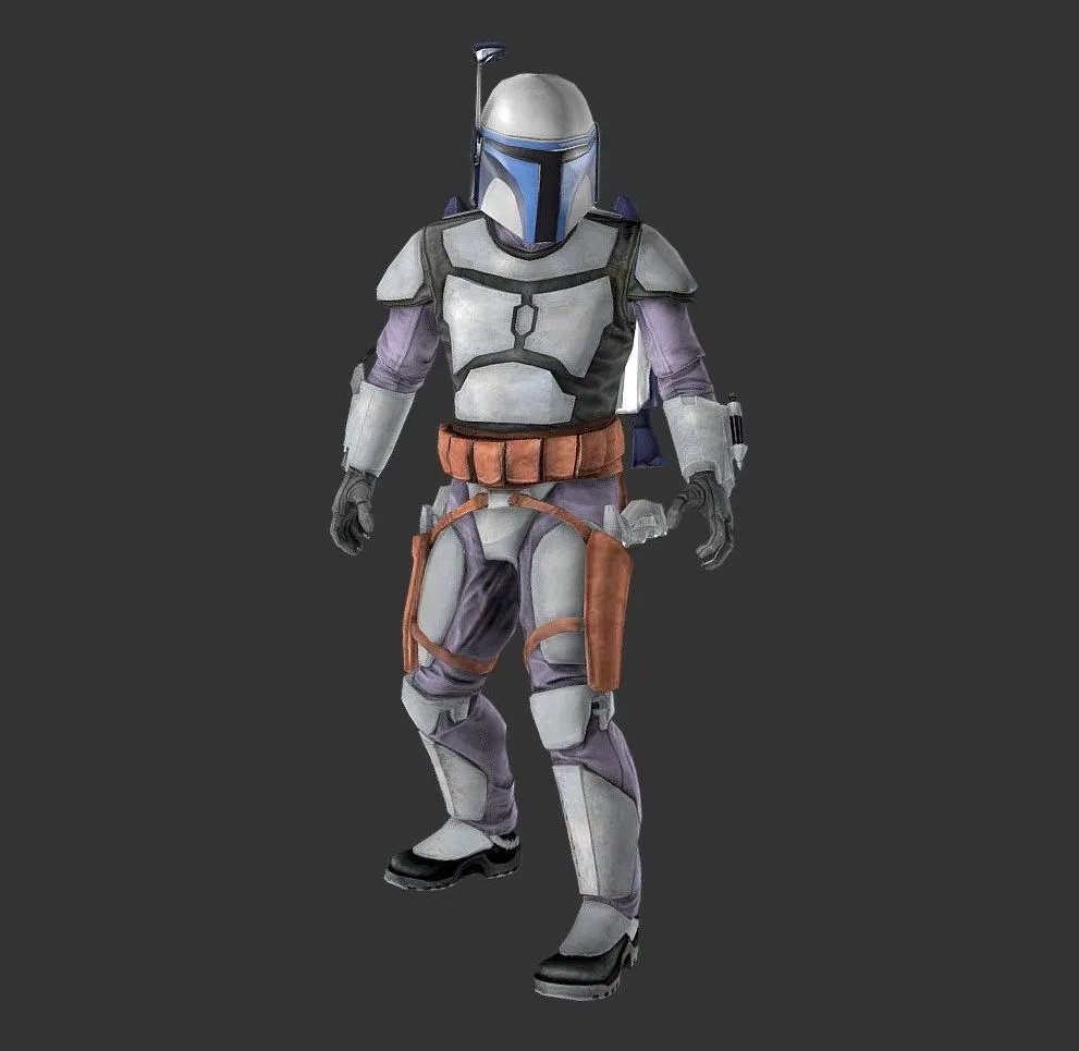 PBR Game 3D Models – Jango Fett