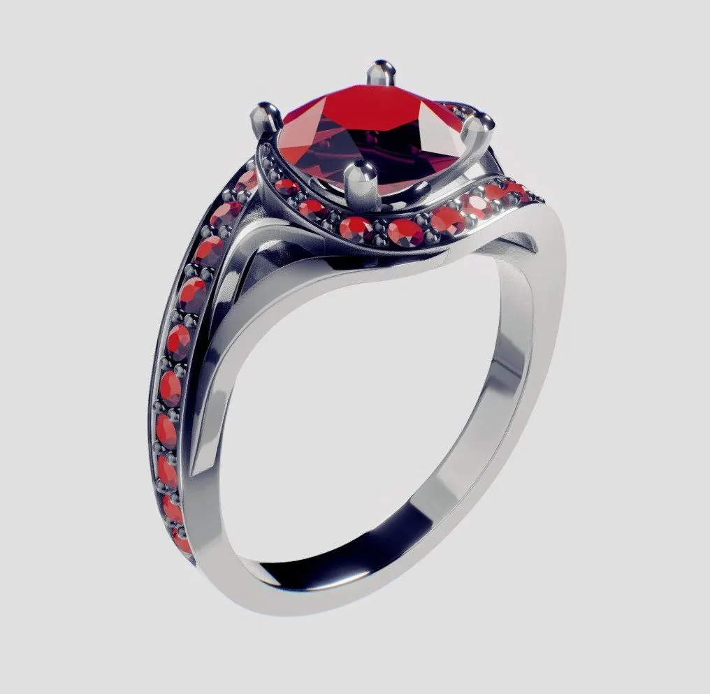 PBR Game 3D Models – Jewelry Product Visualization Ring