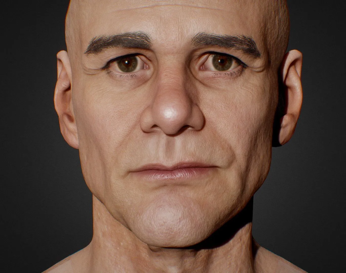 PBR Game 3D Models – Jim Carrey 3D Model