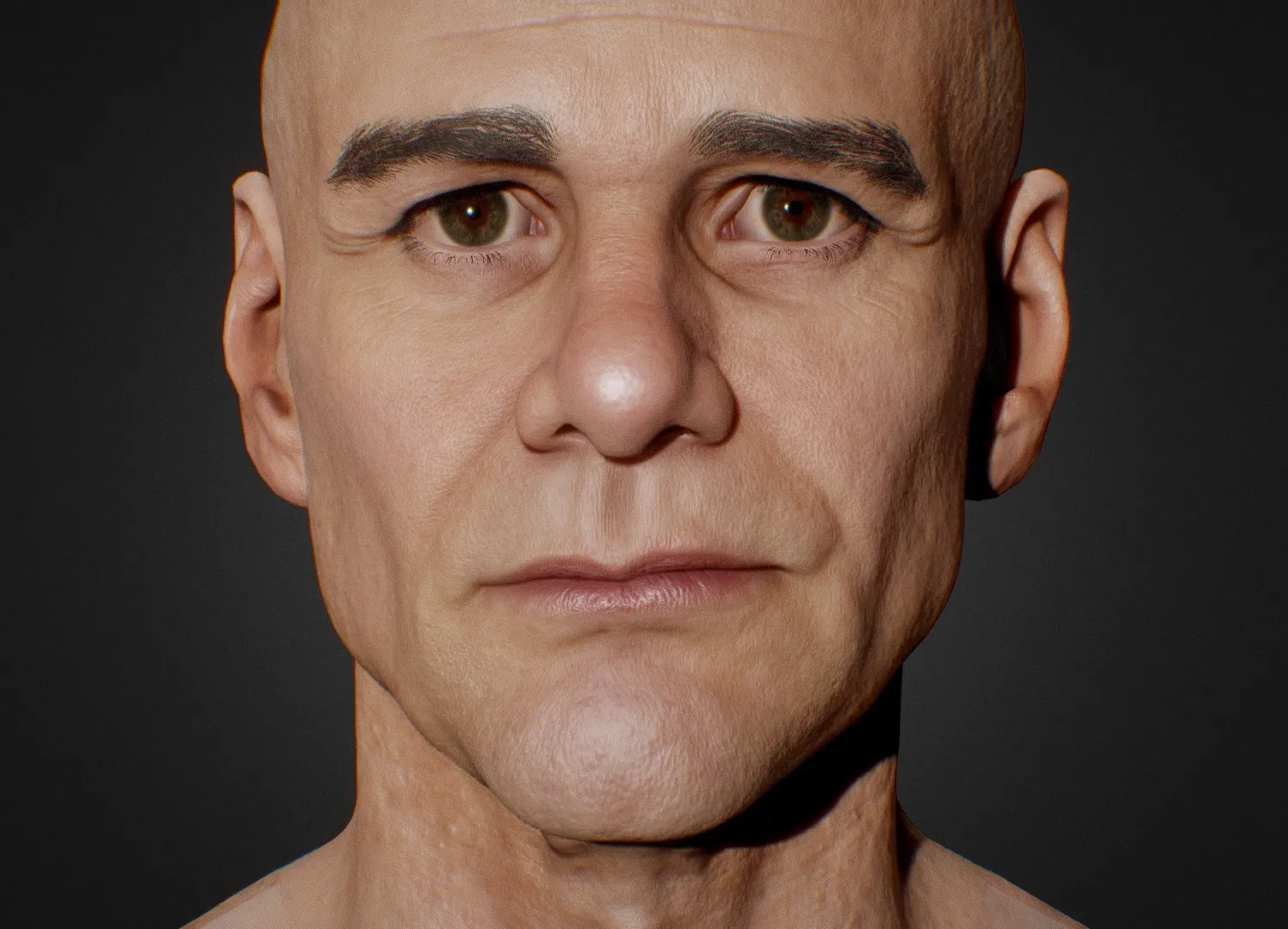 PBR Game 3D Models – Jim Carrey 3D Model