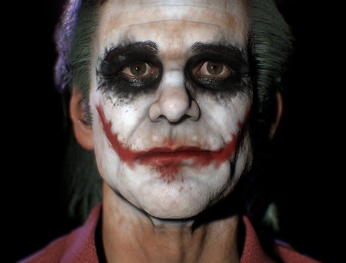 PBR Game 3D Models – Jim Carrey As Joker 3D Model