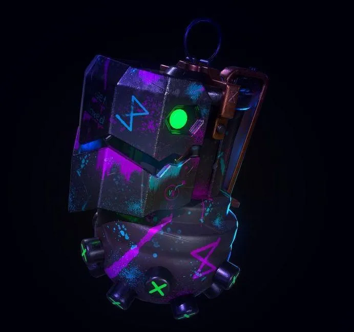 PBR Game 3D Models – Jinx Grenade