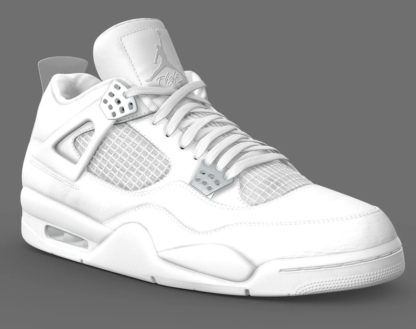 PBR Game 3D Models – Jordan 4 Pure Money