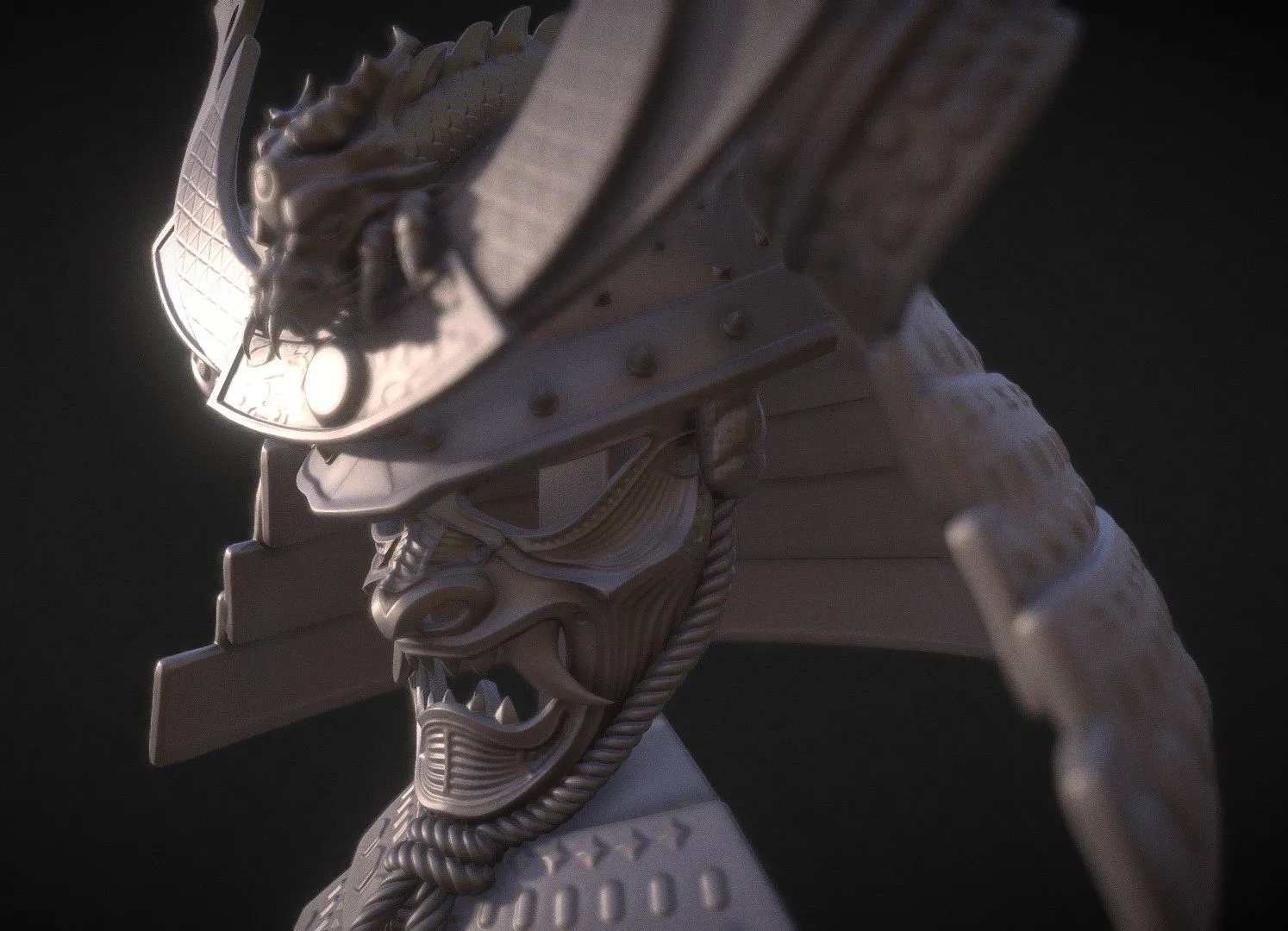 PBR Game 3D Models – Kabuto V