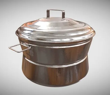 PBR Game 3D Models – Kake Pot