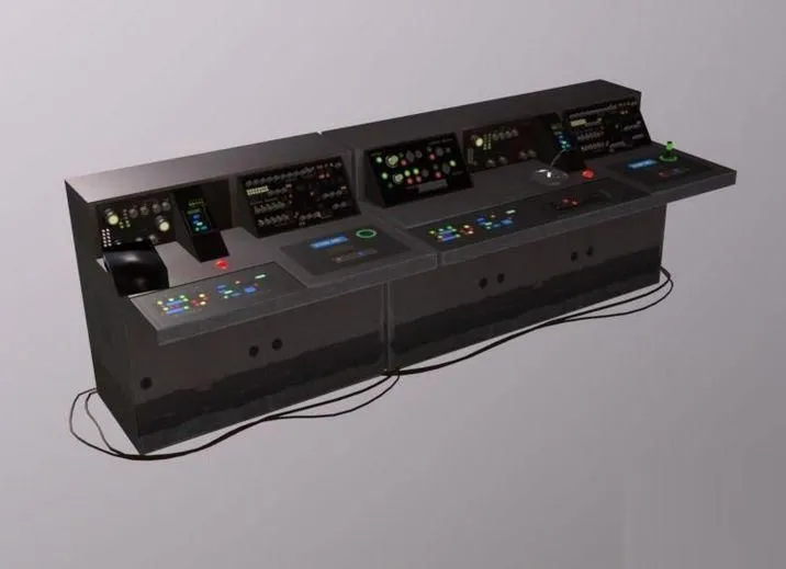 PBR Game 3D Models – Keycard Console Low-poly