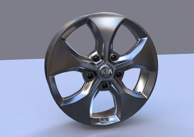 PBR Game 3D Models – Kia carrens rim