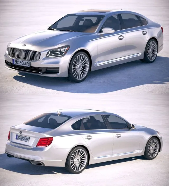 PBR Game 3D Models – Kia K900 2019
